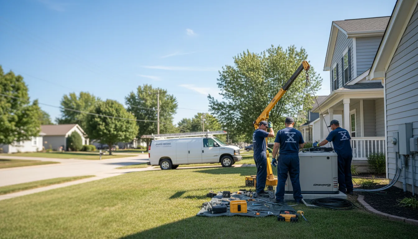 Generator Installation in Thrall, TX near me